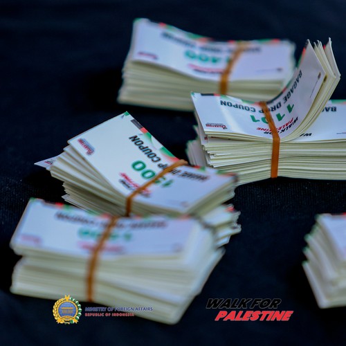 Race photo from WALK FOR PALESTINE