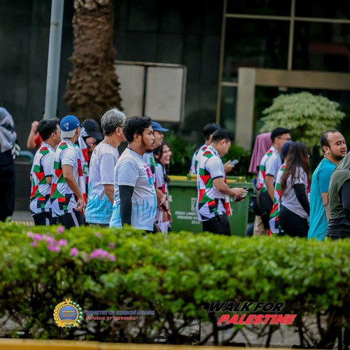 Race photo from WALK FOR PALESTINE