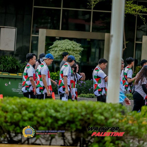 Race photo from WALK FOR PALESTINE