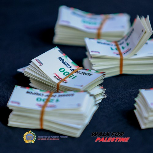 Race photo from WALK FOR PALESTINE