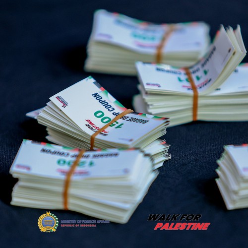 Race photo from WALK FOR PALESTINE