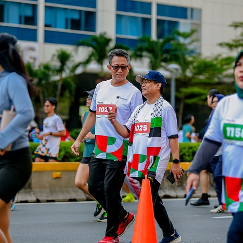 Race photo from WALK FOR PALESTINE