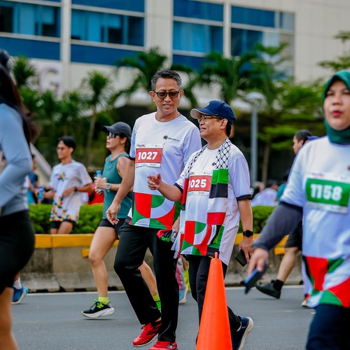 Race photo from WALK FOR PALESTINE