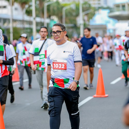 Race photo from WALK FOR PALESTINE
