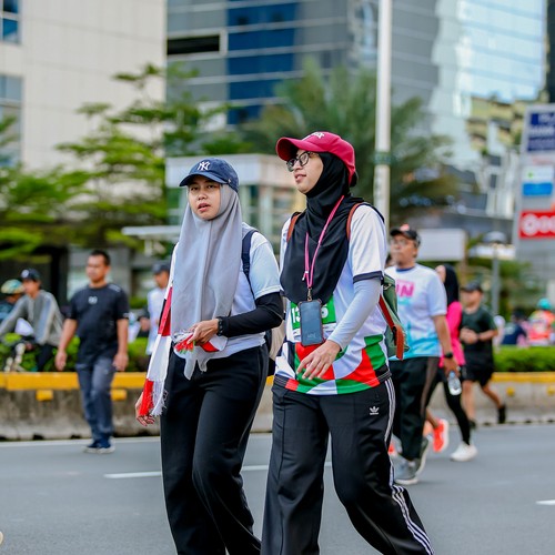Race photo from WALK FOR PALESTINE