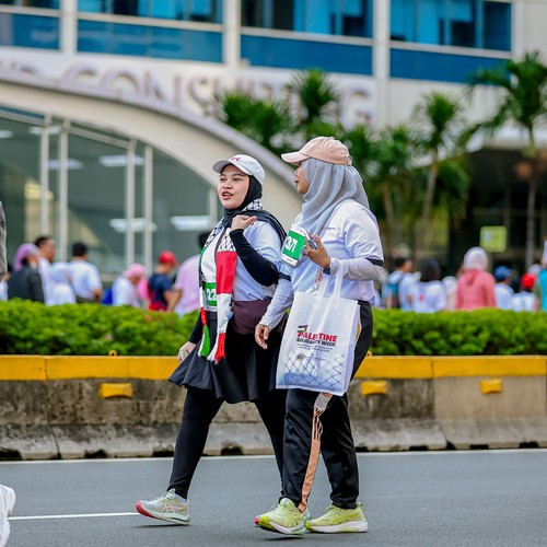 Race photo from WALK FOR PALESTINE