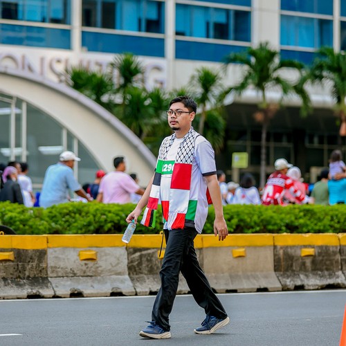 Race photo from WALK FOR PALESTINE