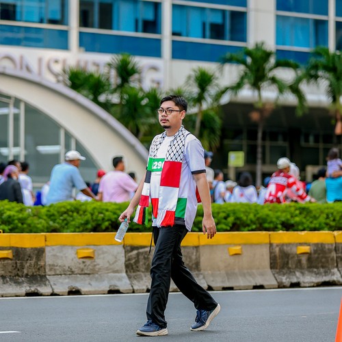 Race photo from WALK FOR PALESTINE