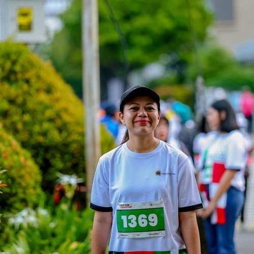 Race photo from WALK FOR PALESTINE