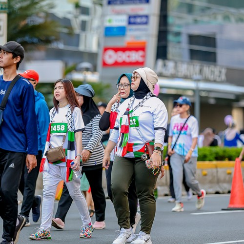 Race photo from WALK FOR PALESTINE