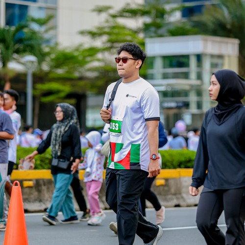 Race photo from WALK FOR PALESTINE