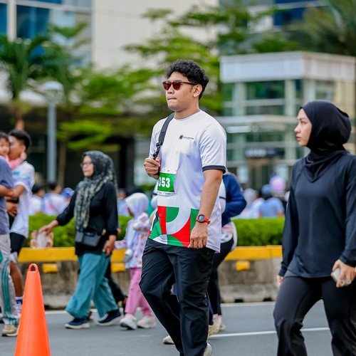 Race photo from WALK FOR PALESTINE