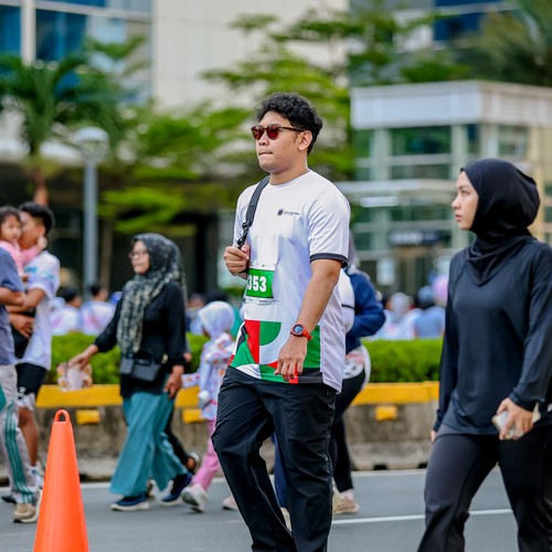 Race photo from WALK FOR PALESTINE