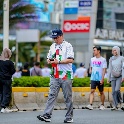 Race photo from WALK FOR PALESTINE