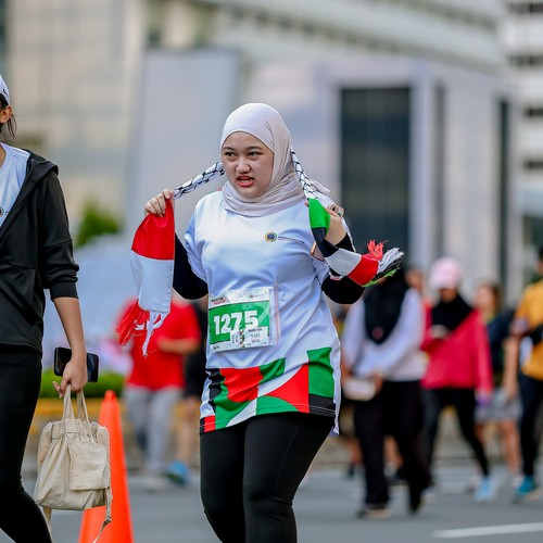 Race photo from WALK FOR PALESTINE