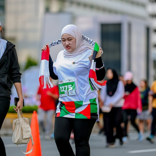 Race photo from WALK FOR PALESTINE