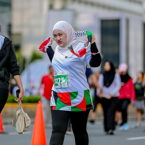 Race photo from WALK FOR PALESTINE