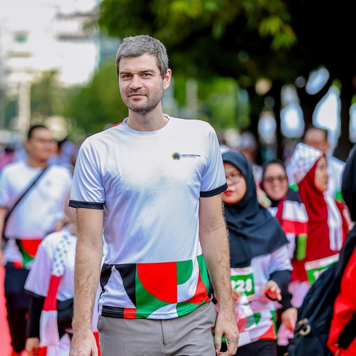 Race photo from WALK FOR PALESTINE