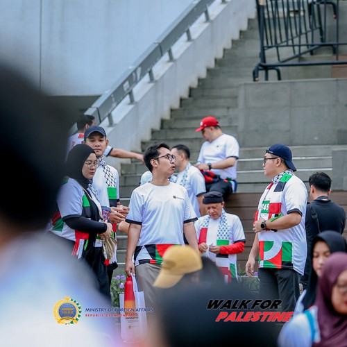 Race photo from WALK FOR PALESTINE