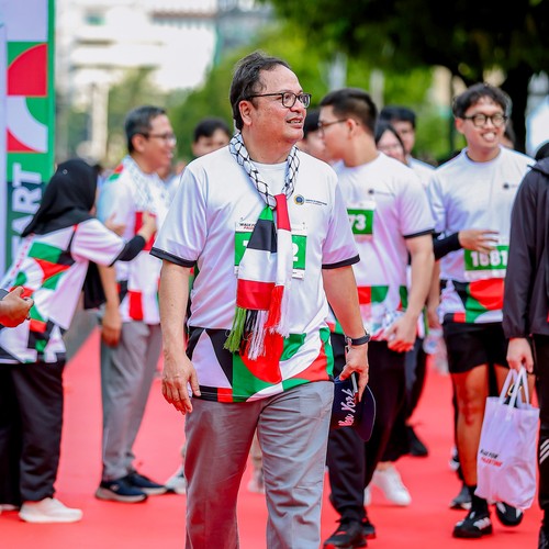 Race photo from WALK FOR PALESTINE