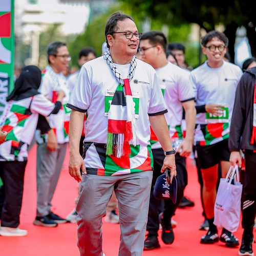 Race photo from WALK FOR PALESTINE