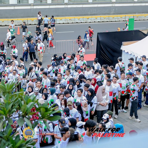 Race photo from WALK FOR PALESTINE