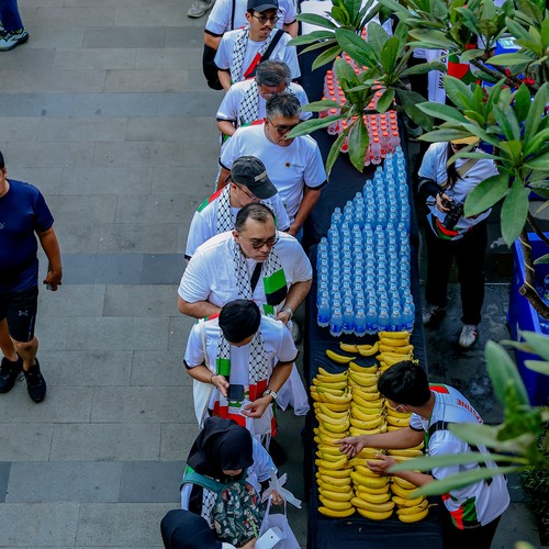Race photo from WALK FOR PALESTINE