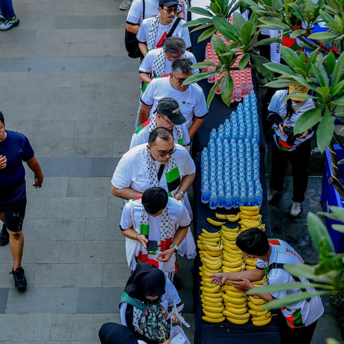 Race photo from WALK FOR PALESTINE