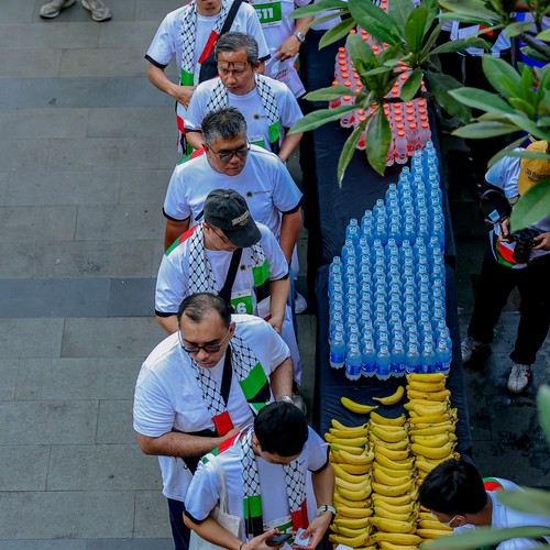 Race photo from WALK FOR PALESTINE