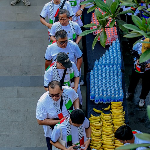 Race photo from WALK FOR PALESTINE