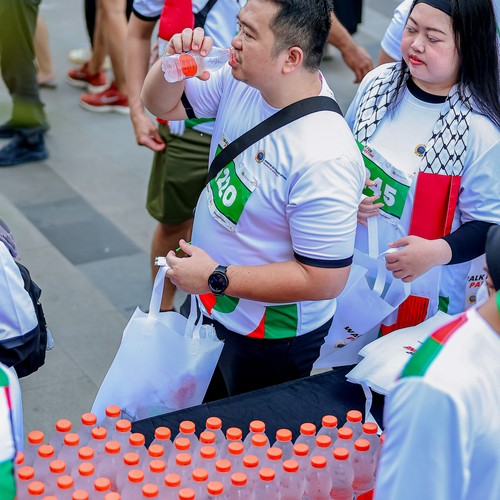 Race photo from WALK FOR PALESTINE