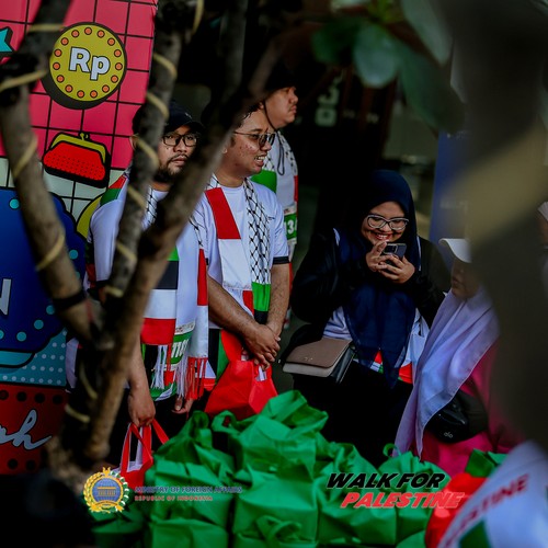 Race photo from WALK FOR PALESTINE