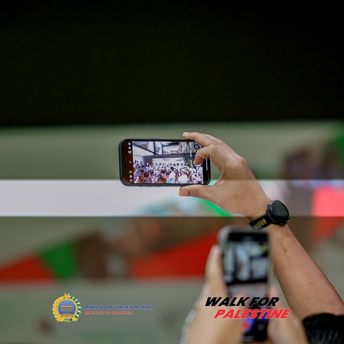 Race photo from WALK FOR PALESTINE