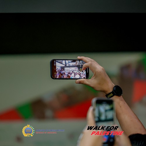 Race photo from WALK FOR PALESTINE