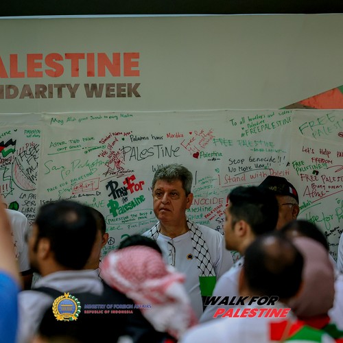 Race photo from WALK FOR PALESTINE