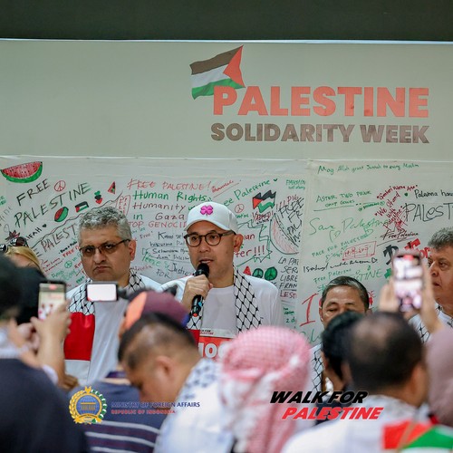 Race photo from WALK FOR PALESTINE