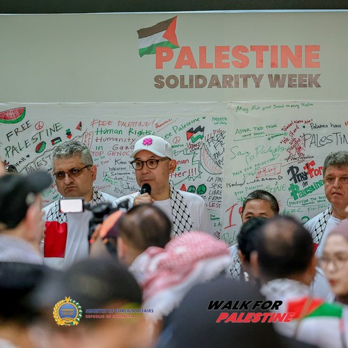 Race photo from WALK FOR PALESTINE