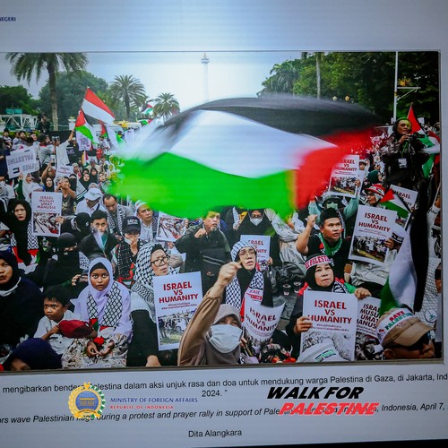 Race photo from WALK FOR PALESTINE