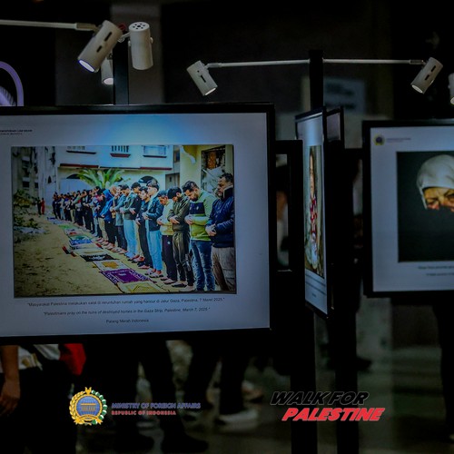 Race photo from WALK FOR PALESTINE