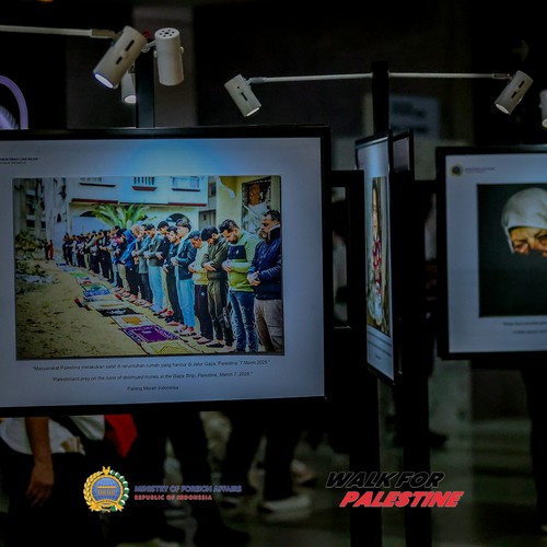 Race photo from WALK FOR PALESTINE