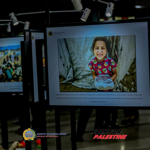 Race photo from WALK FOR PALESTINE