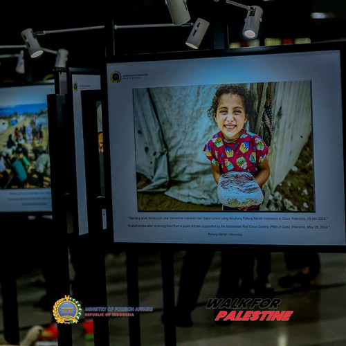 Race photo from WALK FOR PALESTINE