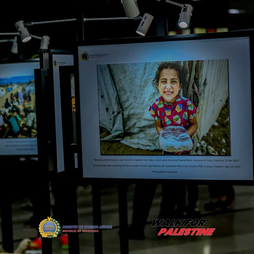 Race photo from WALK FOR PALESTINE
