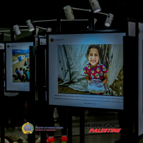 Race photo from WALK FOR PALESTINE