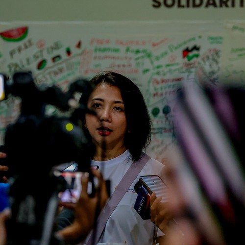 Race photo from WALK FOR PALESTINE