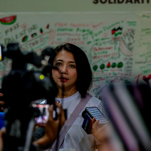 Race photo from WALK FOR PALESTINE