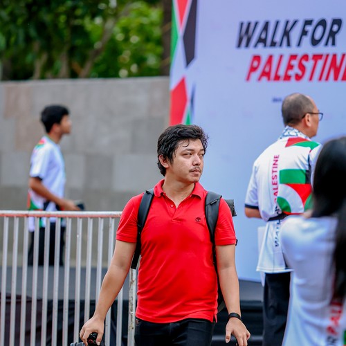 Race photo from WALK FOR PALESTINE