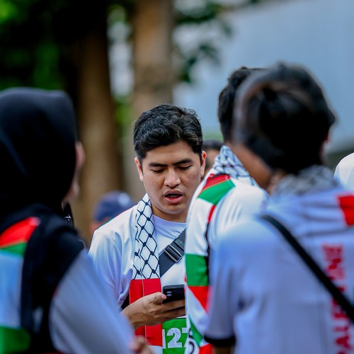 Race photo from WALK FOR PALESTINE