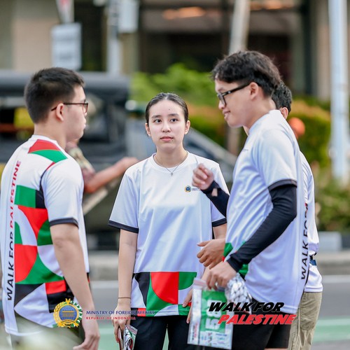 Race photo from WALK FOR PALESTINE