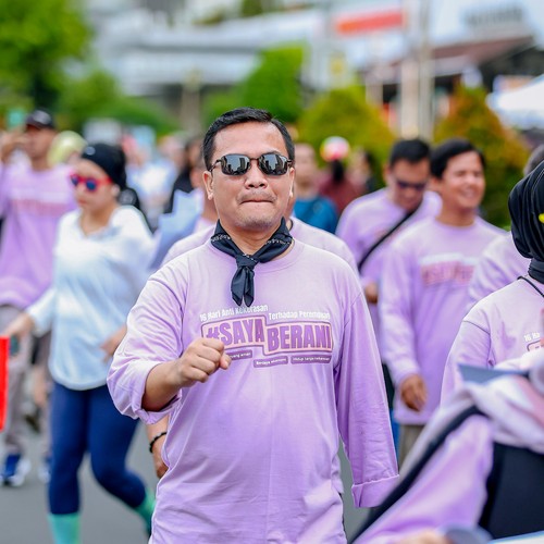 Race photo from WALK FOR PALESTINE